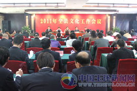 2011年全县文化工作会议召开 全面部署今年工作任务